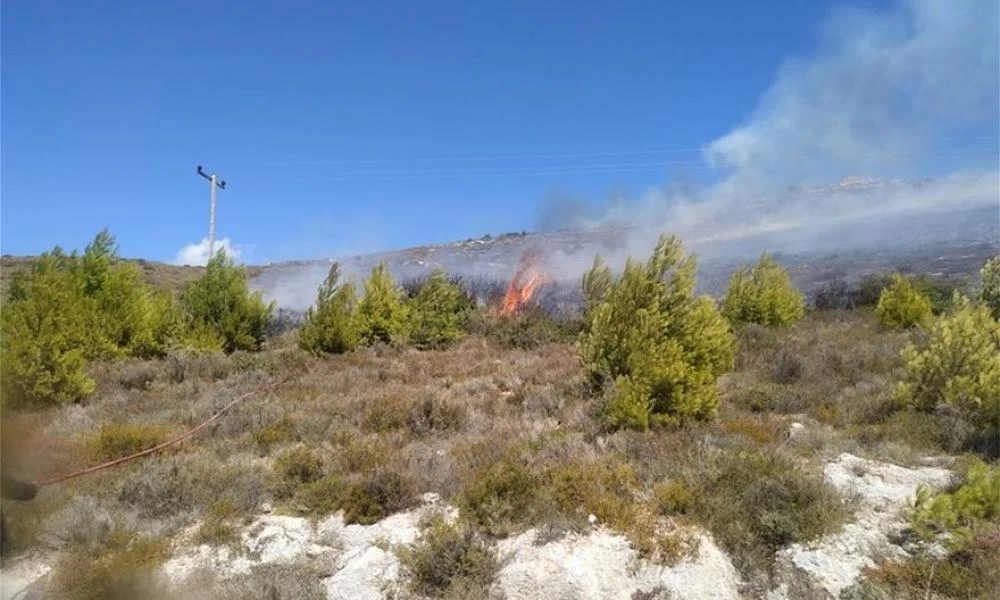 Συναγερμός στην πυροσβεστική: Μεγάλη φωτιά τώρα στην Κεφαλονιά